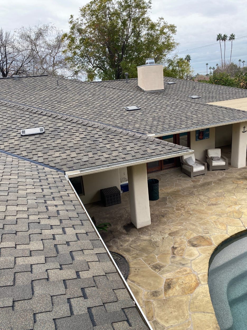 Repaired and restored roof on St. Albert home after Summit Peak intervention